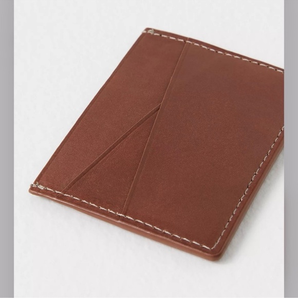 Free people pocket card holder in leather - Picture 4 of 10